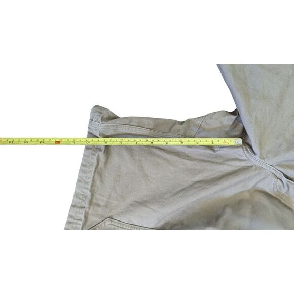 Duluth Trading Shorts Men’s 42 Flex Fire Hose 11” Inseam Cargo Brown Stretch 454 - Picture 3 of 9